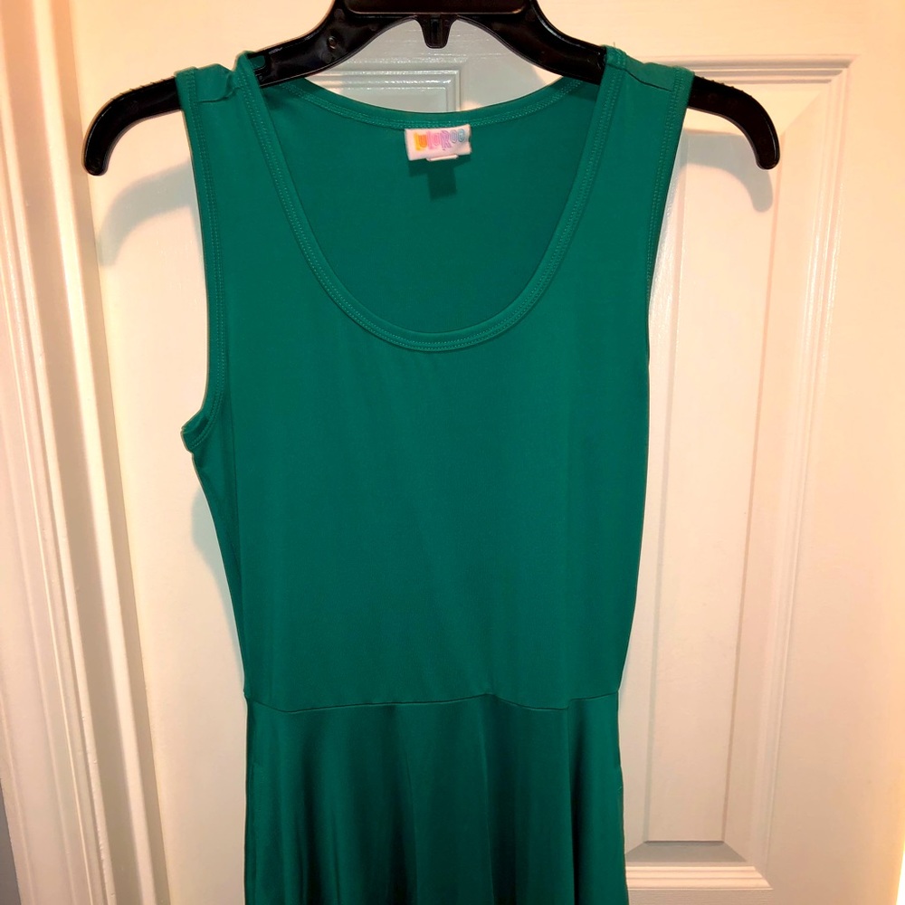Lularoe Green Nicki Dress